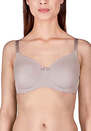 HUBER Damen Huber Damen Body Essentials Damen Minimizer BH, Silber (Light Taupe 0636), 80F EU von HUBER