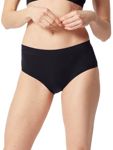 Huber Damen Panty hautnah Soft Modal 016040 Gr. 40 in Black von Huber