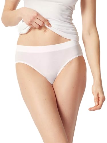 Huber Damen Rio Slip hautnah Soft Modal 016039 Gr. 42 in White von Huber