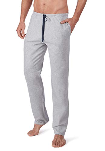 Huber Herren 24 Hours Men Sleep Hose lang Schlafanzughose, Grau (Sport Grey 9612), X-Large (Herstellergröße: XL) von HUBER