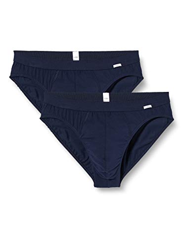 Huber Herren Brasil 2er Pack Slip, Blau (Marine 0377), X-Large (Herstellergröße: XL) von HUBER