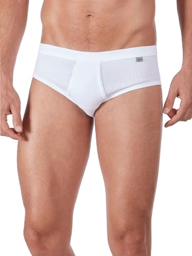 HUBER Herren Huber Herren mit Eingriff Slip, Weiß (Weiss 0500), M EU von HUBER