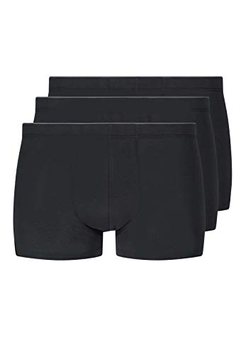 Huber Herren Pant 3 Pack Boxershorts, Schwarz (schwarz 7665), Medium (Herstellergröße:M) von HUBER