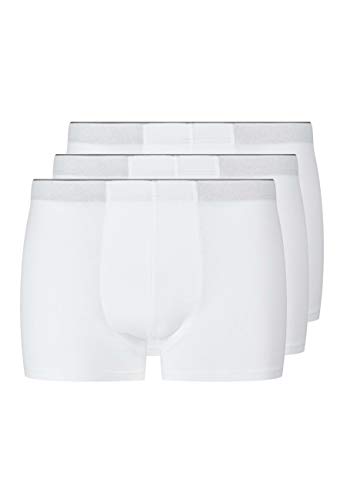 Huber Herren Pant 3 Pack Boxershorts, Weiß (Weiss 0500), Large (Herstellergröße:L) von HUBER