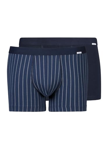 HUBER Herren Pant 2er Pack Cotton 2 Pack 112535 Gr. XXL in Navy Stripe Selection HUBER Herren Pant 2er Pack Cotton 2 Pack 112535 Gr. XXL in Navy Stripe Selection von HUBER