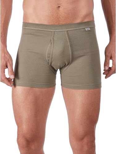 Huber Herren Pant kurzes Bein mit Eingriff Hipster, Grün (Military 0545), Large (Herstellergröße: L) von HUBER