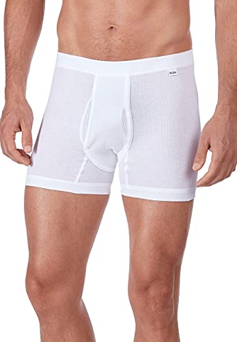 Huber Herren Pant kurzes Bein mit Eingriff Hipster, Weiß (Weiss 0500), Large (Herstellergröße: L) von HUBER