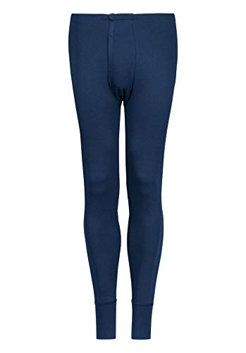 HUBER Herren Pant lang mit Eingriff Hipster, Blau (Marine 0369), Large (Herstellergröße: L) von HUBER