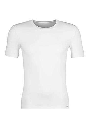 Huber Herren Shirt Kurzarm Unterhemd, Weiß (Weiss 0500), Medium (Herstellergröße: M) von HUBER