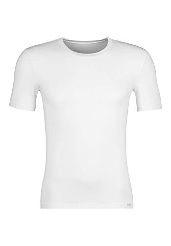 Huber Herren Shirt Kurzarm Unterhemd, Weiß (Weiss 0500), Large (Herstellergröße: L) von HUBER