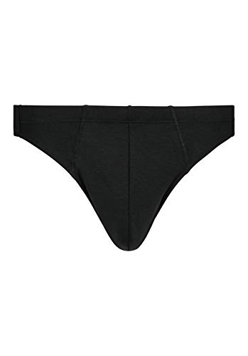 Huber Herren Brasil Slip, Schwarz (Schwarz 7662), Medium (Herstellergröße: M) von HUBER