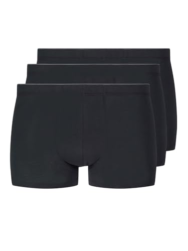 Huber Herren Pant 3 Pack Boxershorts, Schwarz (schwarz 7665), XX-Large (Herstellergröße:XXL) von HUBER