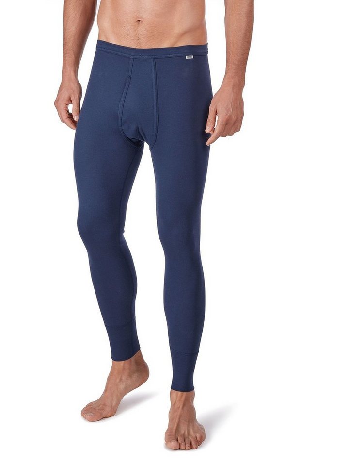 HUBER Lange Unterhose Herren Pant lang mit Eingriff Cotton Fine Rib (Stück, 1-St) mit eingriff von HUBER