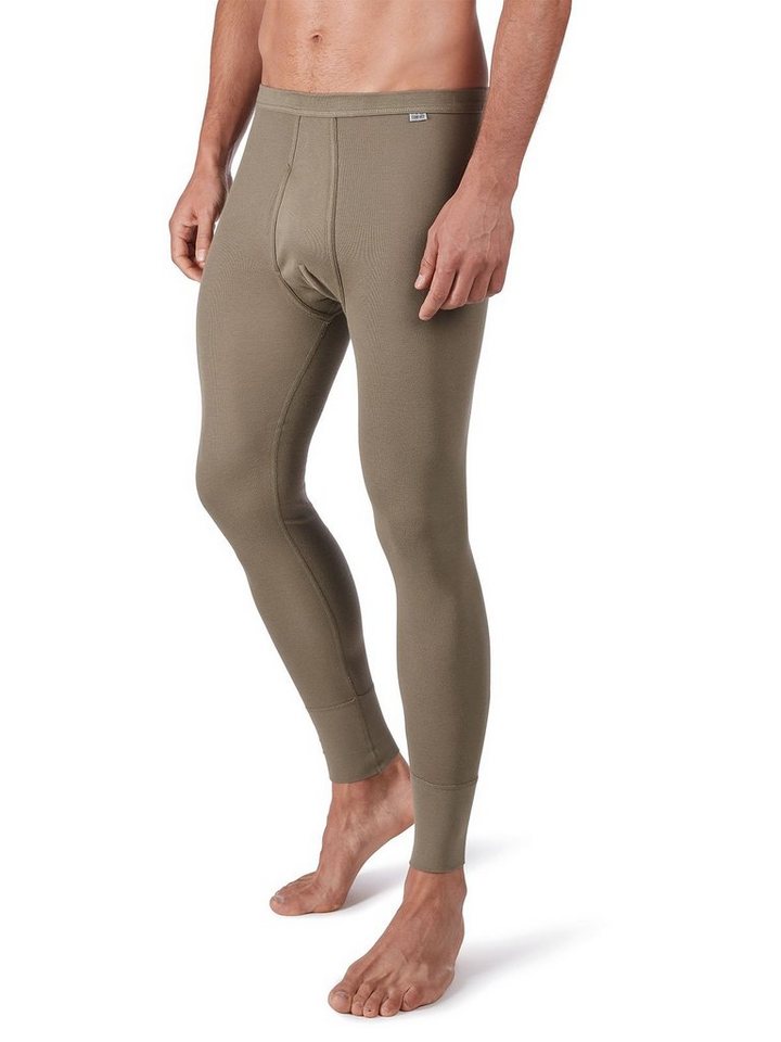 HUBER Lange Unterhose Herren Pant lang mit Eingriff Cotton Fine Rib (Stück, 1-St) mit eingriff von HUBER