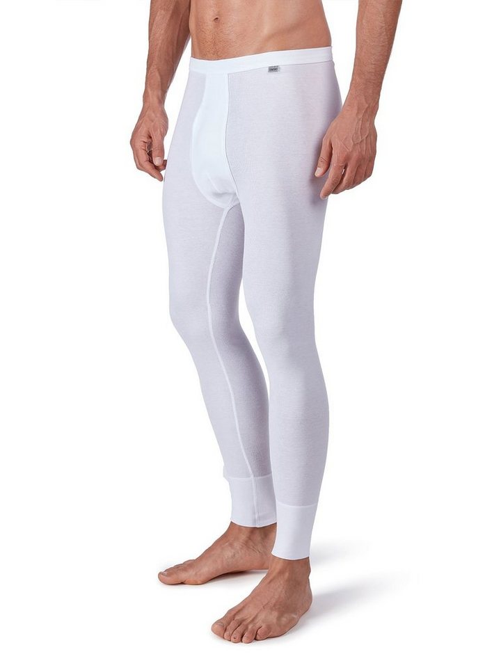 HUBER Lange Unterhose Herren Pant lang mit Eingriff Cotton Fine Rib (Stück, 1-St) mit eingriff von HUBER