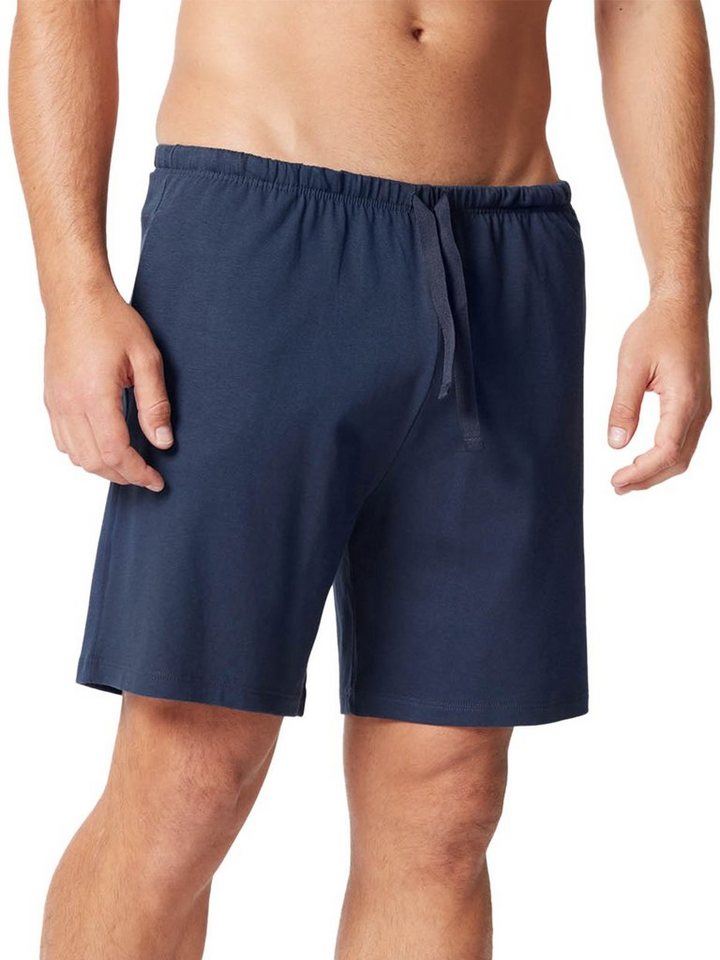 HUBER Loungehose Herren Hose kurz hautnah Night Basic Selection (Stück, 1-tlg) - von HUBER