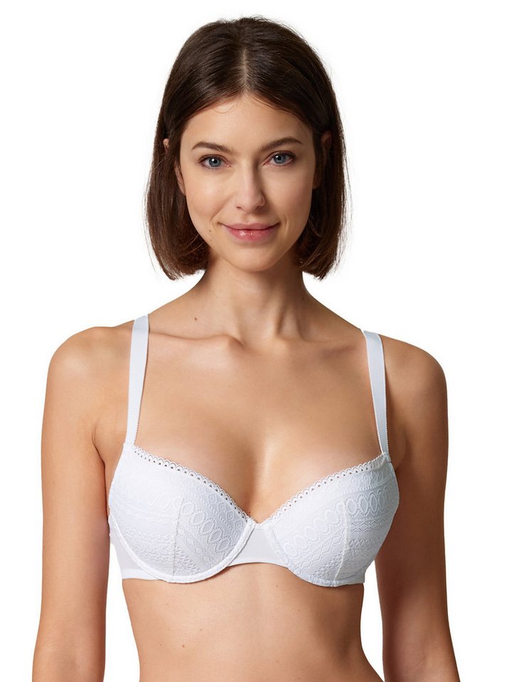 HUBER Push-up-BH Push-up Dirndl BH hautnah Traditional Lace (Stück, 1-tlg) Push up Effekt von HUBER