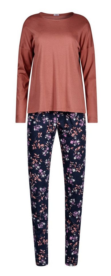 HUBER Pyjama Huber Damen Schlafanzug Pyjama (2 tlg) Modisches Design von HUBER