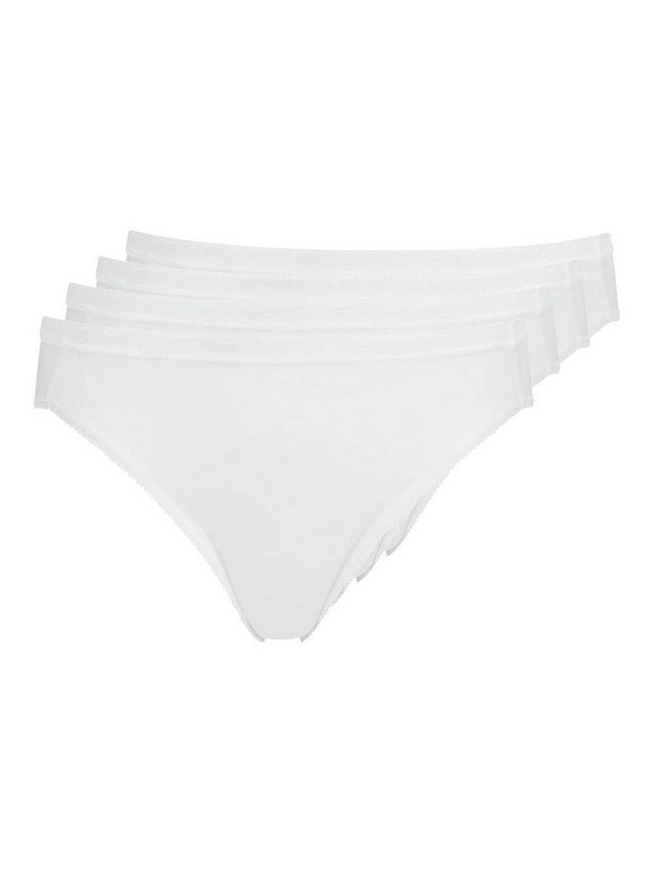 HUBER Taillenslip Damen Taillenslip 4er Pack Cotton 4 Pack (Packung, 4-St) Zwickel von HUBER