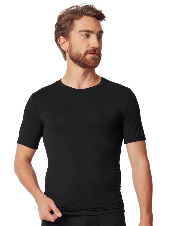 HUBER Unterziehshirt Herren Shirt kurzarm hautnah Soft Modal (Stück, 1-St) nachhaltig von HUBER