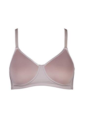 HUBER Damen Pure & Sensual bügelloser Spacer BH Bügelloser BH, per Pack Violett (Light Taupe 0636), 90C(Herstellergröße: 90C) von HUBER