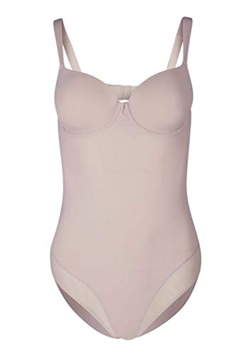 Huber Damen Formender Body, Silber (Light Taupe 0636), No Aplica (Herstellergröße:90 C) von HUBER