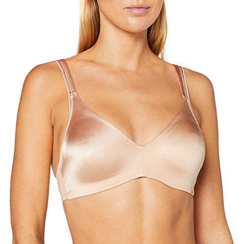Huber Damen Hidden Bügel-BH, Beige (Nude 0719), (Herstellergröße: 90B) von HUBER