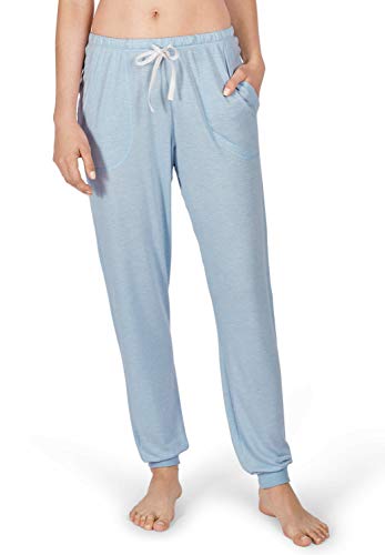 Huber Damen Hose lang Pyjamaunterteil, Fresh Blue, 38 EU von HUBER