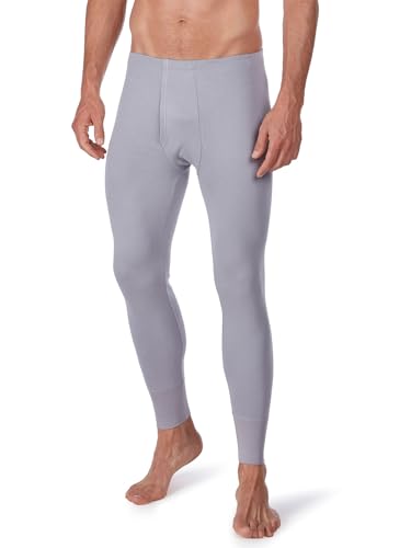 Huber Herren Pant lang mit Eingriff Hipster, Grau (Ash 0540), Large (Herstellergröße: L) von HUBER
