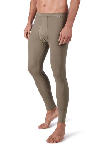 Huber Herren Pant lang mit Eingriff Hipster, Grün (Military 0545), X-Large (Herstellergröße: XL) von HUBER