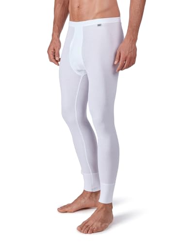 Huber Herren Pant lang mit Eingriff Hipster, Weiß (Weiss 0500), Large (Herstellergröße: L) von HUBER