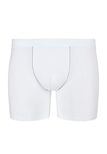 Huber Herren Pant long leg Retroshorts, White, M von HUBER