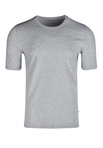 Huber Herren Shirt Kurzarm Schlafanzugoberteil, Grau (Sport Grey 9612), Large (Herstellergröße: L) von HUBER