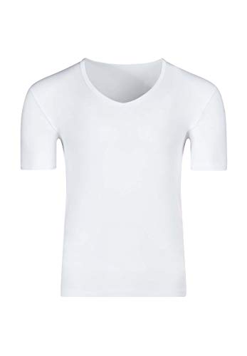 Huber Herren T-Shirt Unterwäsche, White, L von HUBER