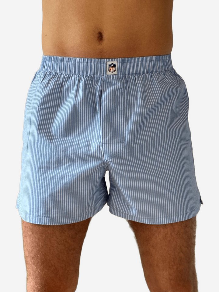 HUDDLE Boxer NFL Shield Stripe (2-St) Boxershorts, Herren Unterhose von HUDDLE