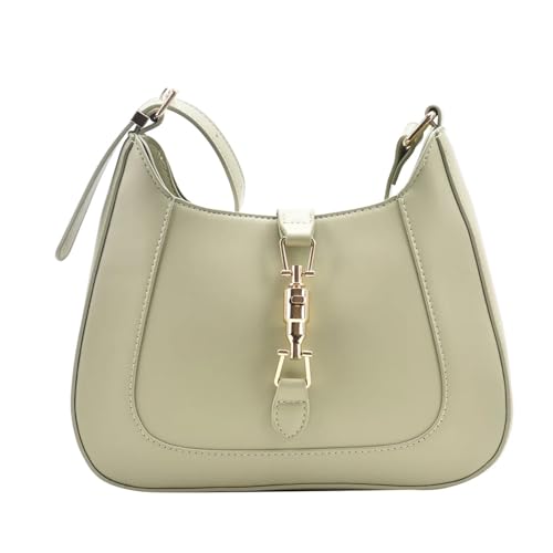 HUDFVIOI unterarmtasche Geldbörsen und Handtaschen Top-End-Designer-Leder-Schulter-Crossbody-Tasche for Frauen Unterarm(Green) von HUDFVIOI