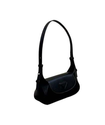 HUDFVIOI unterarmtasche Retro Einfarbig Damen Hobos Schultertasche Unterarmtaschen Einfache Damen Umhängetasche Weibliche Kleine Handtaschen von HUDFVIOI