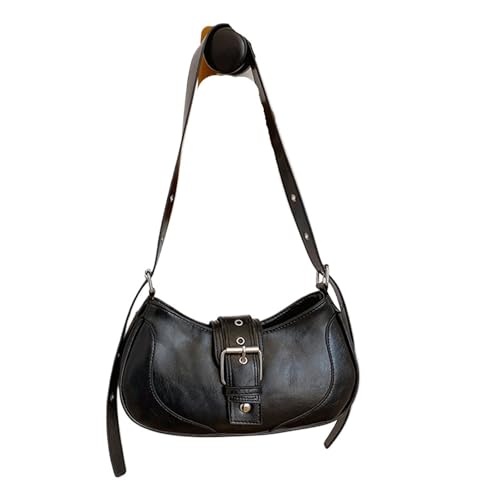 HUDFVIOI unterarmtasche Umhängetasche Damen Unterarmtasche Spicy Girls Handtasche(Black) von HUDFVIOI