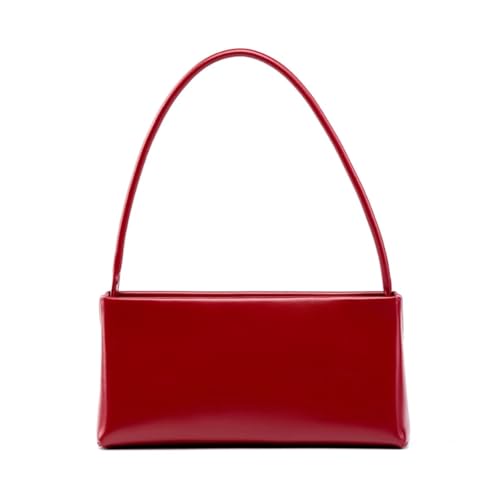 HUDFVIOI unterarmtasche Unterarm-Schultertaschen for Frauen Designer-Umhängetaschen Büro Damenhandtaschen(Red) von HUDFVIOI