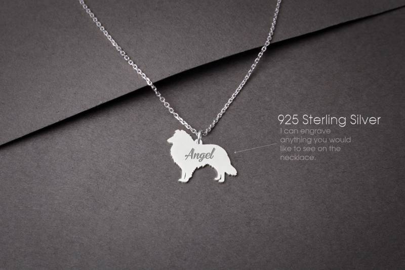 "Shetland Sheepgo "Klitzekleine Silberkette" "Personalisierbare Sheltie-Halskette Maßgeschneidert Für Hundeliebhaber" "Shetland Sheepgo "Klitzekleine Silberkette" "Personalisierbare Sheltie-Halskette Maßgeschneidert Für Hundeliebhaber" von HUDOCA
