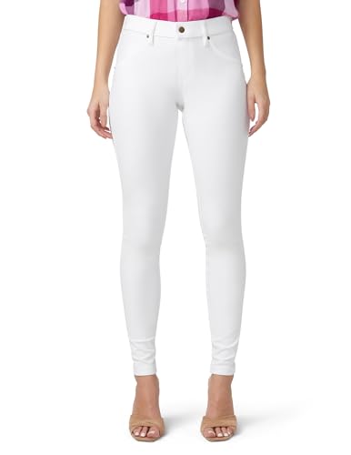 HUE Damen Essential Denim Leggings Strümpfe, weiß, 2X von HUE