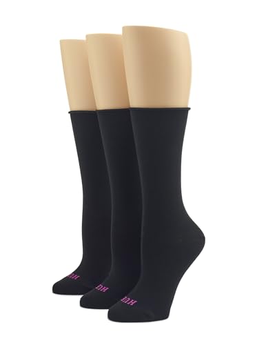 HUE Damen Jeans Sock 3er Pack One Size - Schwarz - Einheitsgröße von HUE