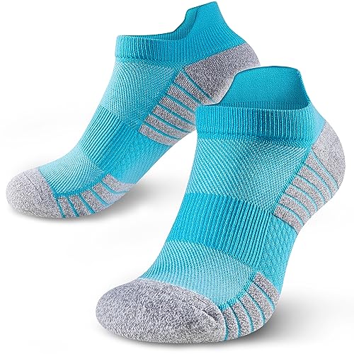 HUEGLO 3Paar Plantarfasziitis Socken Kompressionssocken Damen Herren Sport Unterstützen Wandersocken kompressionssocken Laufsocken Sportsocken Rutschfeste Anti Schweiß Socken 34-37 von HUEGLO