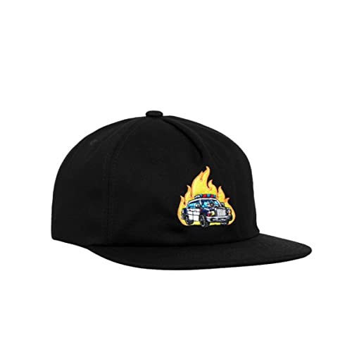 HUF Cappelli Unisex Roasted Unstructered Snapback Ht00573.blk von HUF