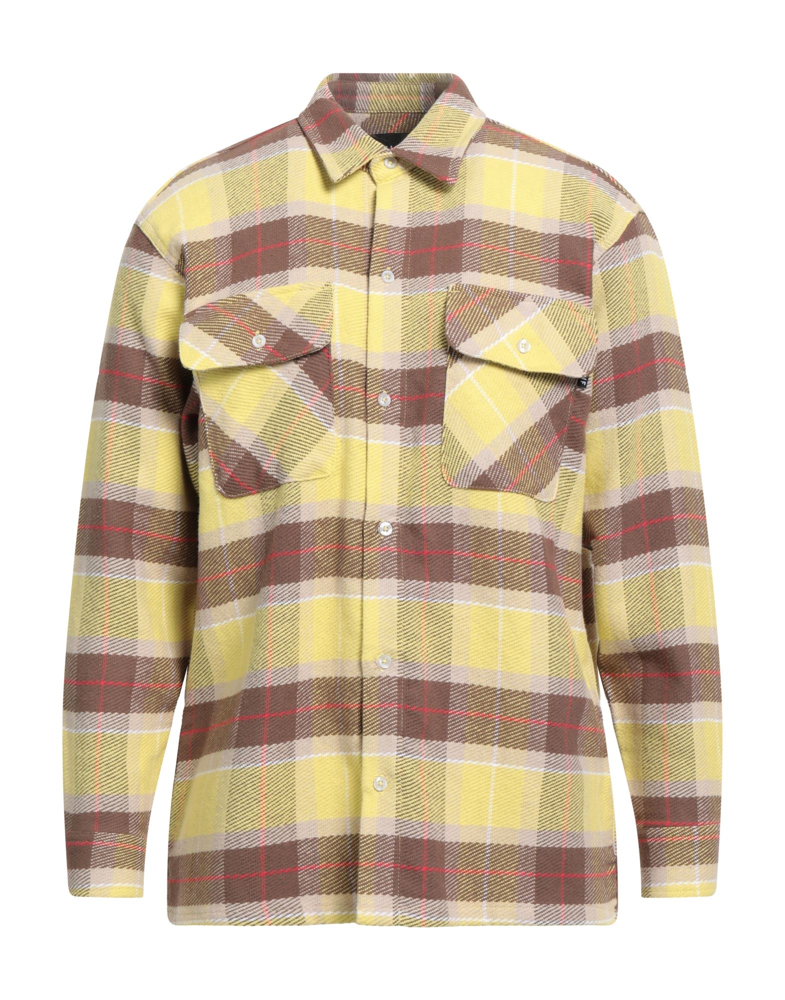 HUF Hemd Herren Gelb HUF Hemd Herren Gelb von HUF