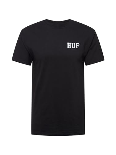 HUF Herren Shirt schwarz/weiß M von HUF