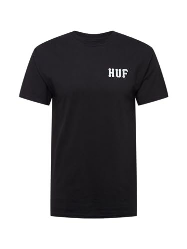 HUF Herren Shirt schwarz/weiß XL von HUF