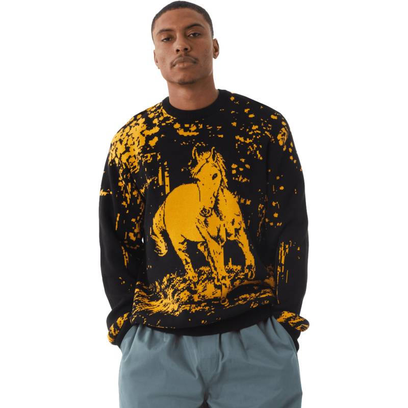 HUF Herren Sweatshirt No5 Horse Crewneck von HUF