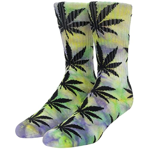 HUF PLANTLIFE TIEDYE SOCKEN LEMON YELLOW von HUF