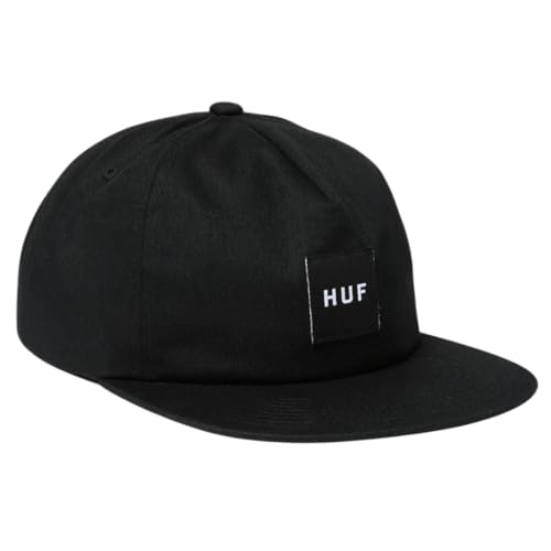 HUF Set Box Snapback Cap - Black Snapback Cap, multi, Einheitsgröße, (HT00714-BLK-ONE SIZE) von HUF